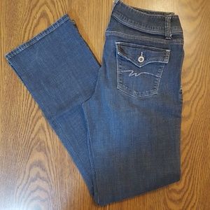 Wrangler Jeans sz 6p Flap Pockets Donut Buttons